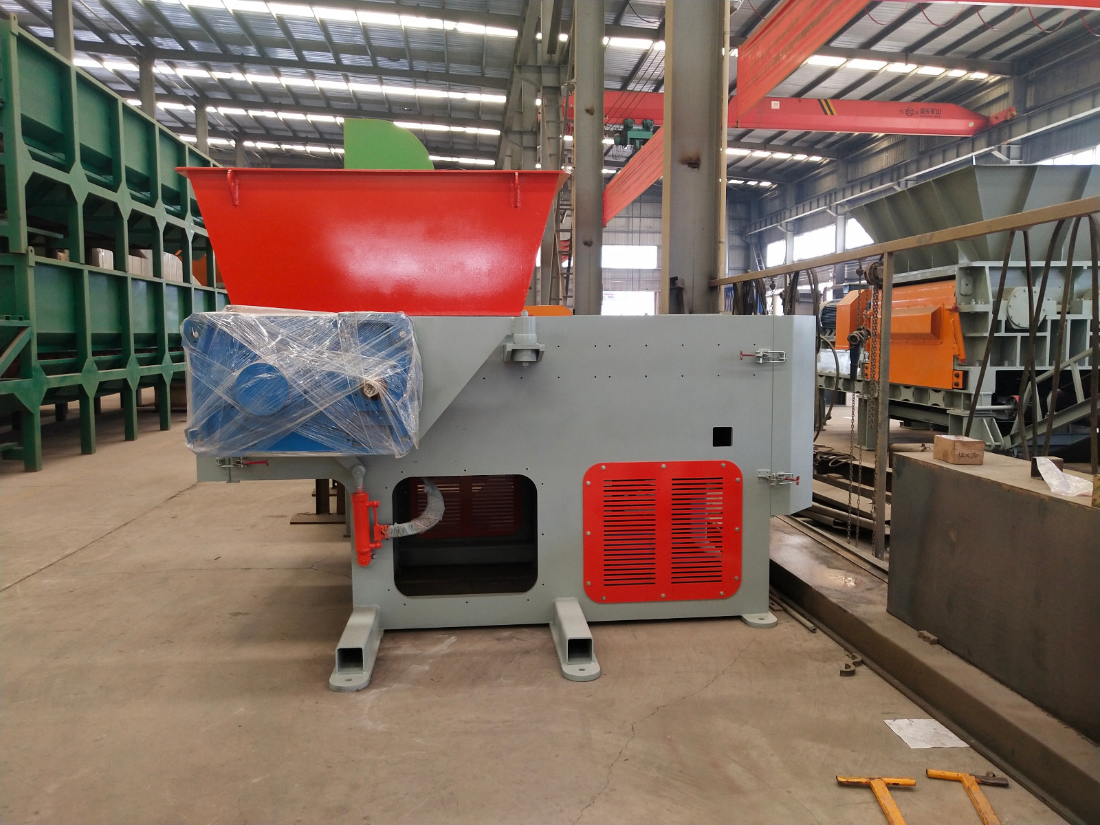 JP1200 Single Shaft Shredder